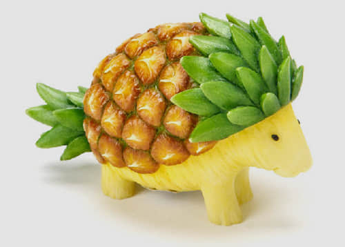 20个有趣的创意水果动物造型