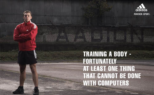 adidas print advertisement training a body 1