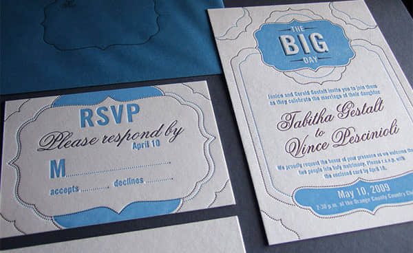19 invitation cards the big day 30 Beautiful & Creative Invitation Card Designs
