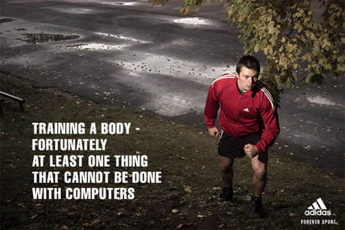 adidas print advertisement training a body 2