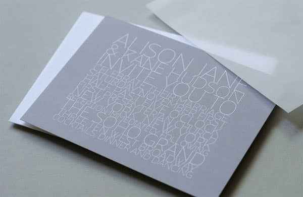 29 invitation cards rosebrook meyer 30 Beautiful & Creative Invitation Card Designs