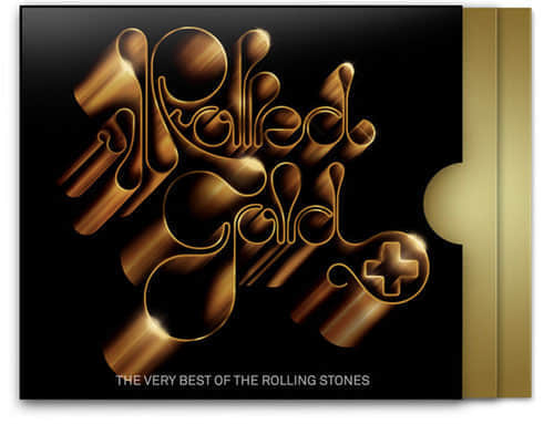 Rolling Stones: Rolled Gold typography