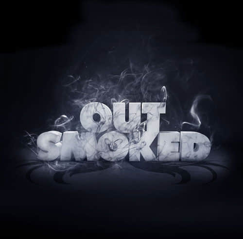 Out Smoked typography