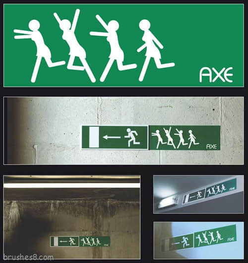 Axe: Emergency Exit Sign