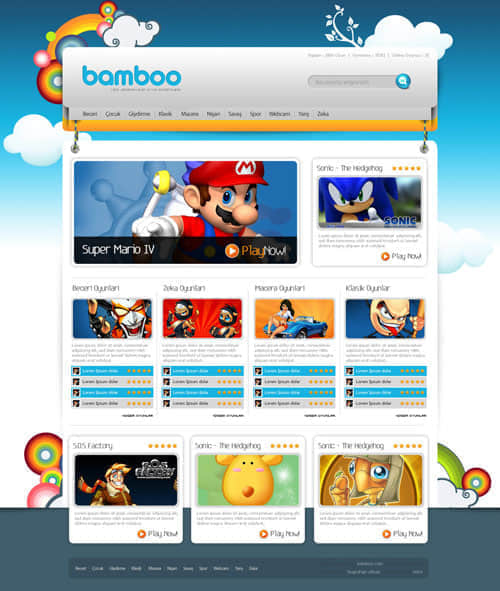 Bamboo site design