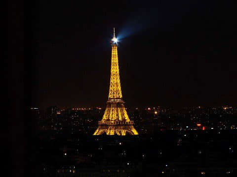 Eiffel Tower 60 Examples of Beautiful Night Shots