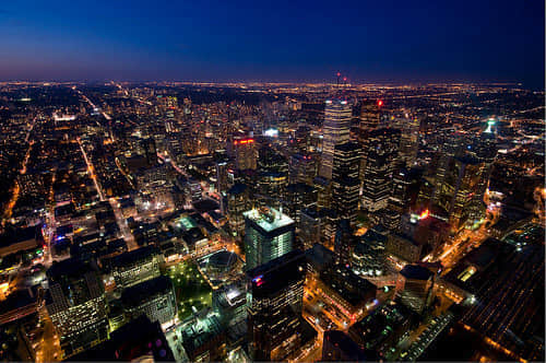 Toronto Skyline 60 Examples of Beautiful Night Shots