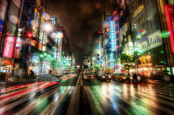 city streets of tokyo Rainy Day Photography: 35 Dazzling Examples