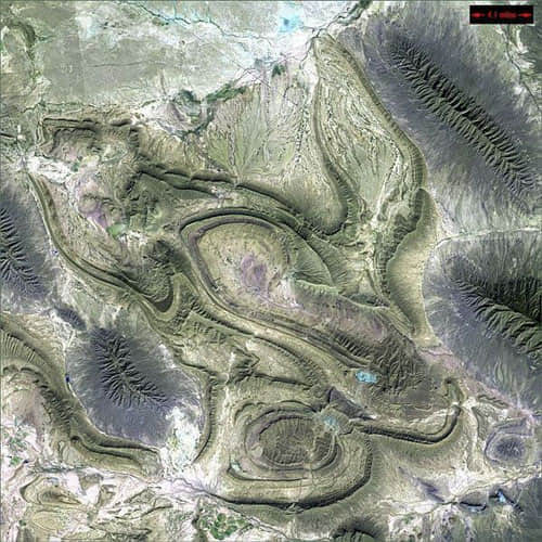 Coahuila - Mexico satellite photo