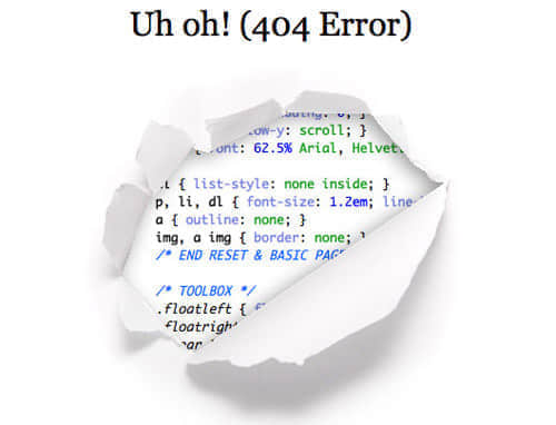 csstricks 60 Really Cool and Creative Error 404 Pages