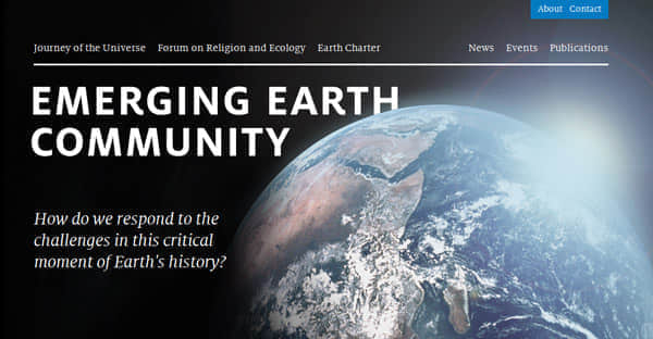 emerging earth community Showcase of Space Inspired Website Designs
