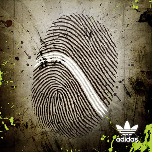 adidas print advertisement fingerprint