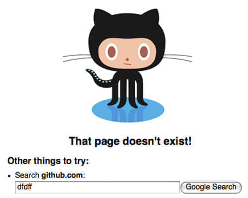 github 60 Really Cool and Creative Error 404 Pages