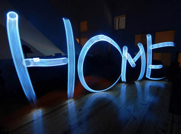 home is where the light is Showcase of Dazzling Light Painting Artworks