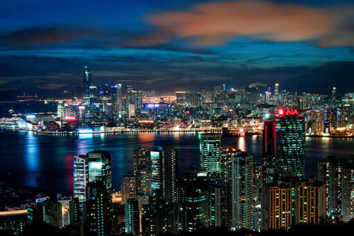 kowloon 60 Examples of Beautiful Night Shots