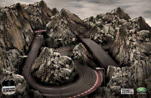 Every terrain is a game Land Rover Print Advertisement