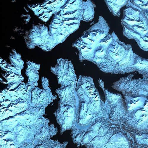 Norway satellite photo