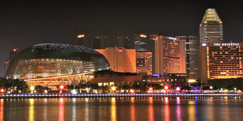 singapore 60 Examples of Beautiful Night Shots
