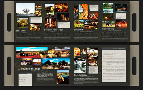 40张旅游宣传手册设计