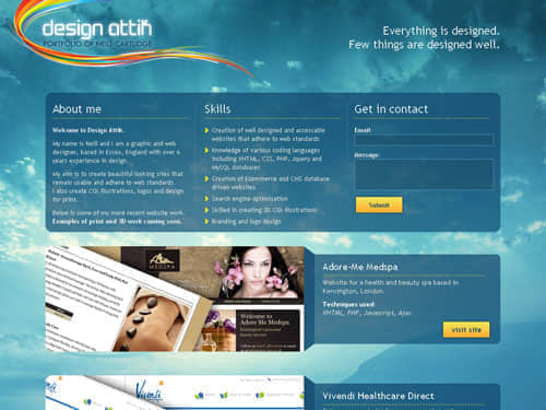 designattik.co.uk - Weekly 30 inspirational websites #43 CSS and Flash gallery