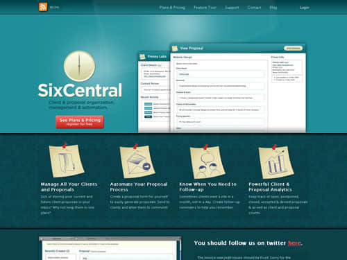 sixcentral.com - Weekly 30 inspirational websites #41 CSS and Flash gallery