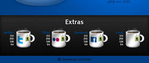 Apple Mug Icons and Extras - Apple And Mac OS Related