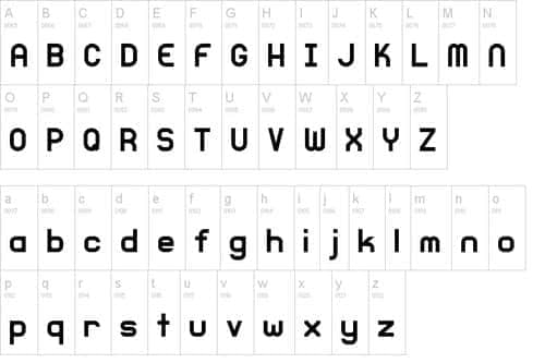 Knochen Free font for download