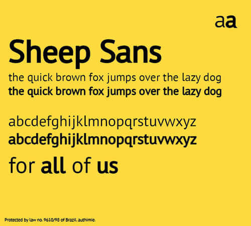 Sheep Sans Free font for download