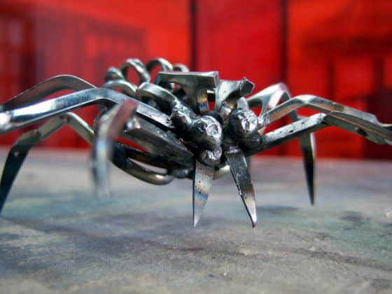 酷炫剪刀蜘蛛-创意手工艺品