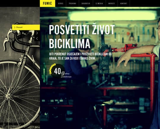 biciklifumic.hr Site Design