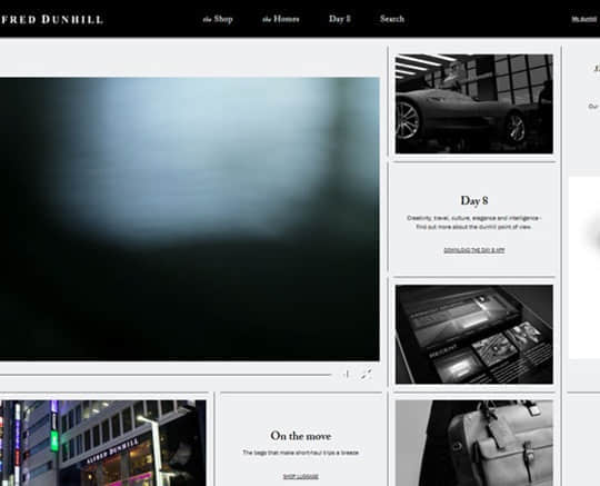 dunhill.com Site Design