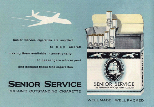 40张国外七八十年的老旧香烟广告