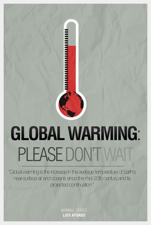 33个全球气候变暖公益海报设计