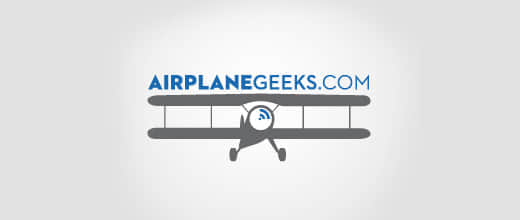 25-geek-airplane-logos-design