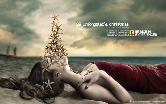 40个圣诞节广告创意策划设计方案
