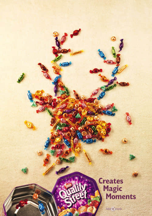 40个圣诞节广告创意策划设计方案