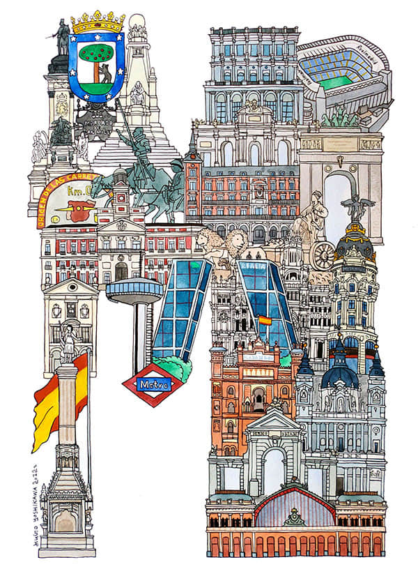 26个欧洲城市特色，变身成为英文字母!