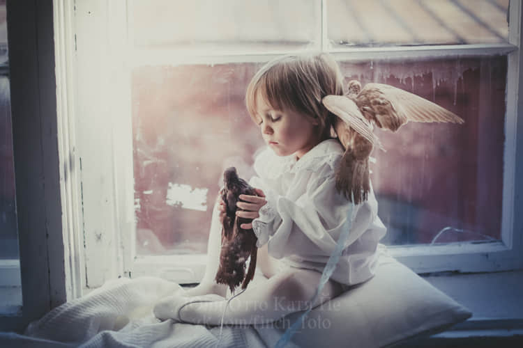 美妙的天使丘比特摄影-告诉你儿童摄影中的天使感觉