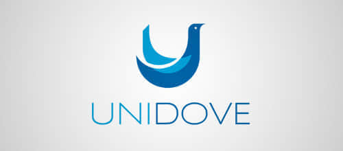 30-unidove-logo-design