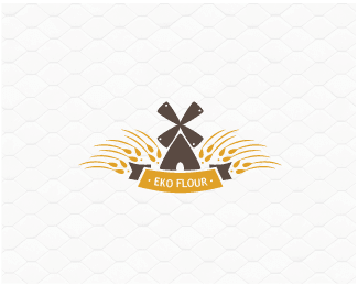 21个麦穗造型logo设计方案欣赏