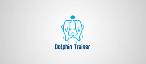 71个动物性海豚造型logo标志设计合集