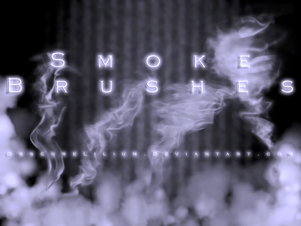 真实烟雾、雾状、水汽Photoshop笔刷素材