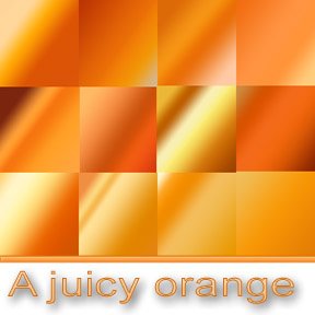 橙色渐变